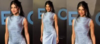 Shruti Haasan Turns Heads in a Dreamy Ice-Blue Ensemble at The Odyssey Mumbai Premiere